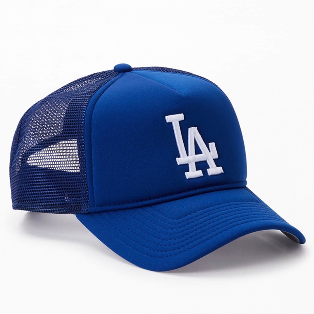 NEW ERA LOS ANGELES DODGERS SNAPBACK TRUCKER HAT